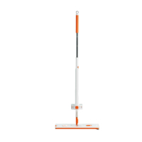 五月花 平板拖把45*141CM 共2块布 自带水刮条墩布免手洗干湿两用(单位:套)