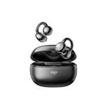 爱国者 蓝牙耳机 骨传导概念耳夹开放式真无线不入耳运动跑步降噪耳麦适配小米苹果 CA05灰