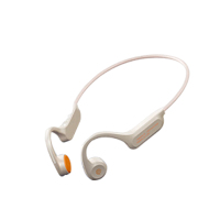 爱国者 骨传导蓝牙运动耳机 IP56级防尘防水 骑行跑步挂耳 超长续航 G03米色