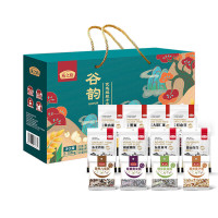 燕之坊 杂粮干货谷韵礼盒 3.51斤黄小米黑米莲子香菇百合薏米红豆湘莲木耳