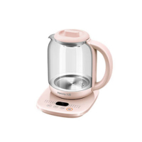 九阳(Joyoung)养生壶 煮茶壶电水壶热水壶烧水壶电热水壶迷你玻璃花茶壶煎药壶 WY669DK 1.5L