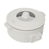 康宁 智能电火锅多功能时尚设计强劲加热火锅家电