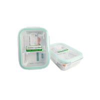 康宁 玻璃饭盒玻璃保鲜盒便携便当盒 EKCO玻璃保鲜盒01款