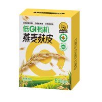 神探伍伍 低GI有机燕麦麸皮高蛋白糖尿病人食品孕妇专用代早餐粗杂粮300g