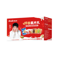 欧扎克 多种水果坚果燕麦片麦果脆系列早餐搭配烘焙麦片 600g纤谷麦片礼盒