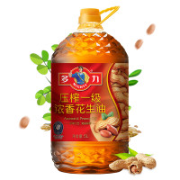 多力 压榨一级浓香花生油 物理压榨 5L*1桶