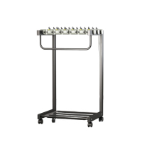 亮电 雨伞架公司酒店大堂商用可定制带锁雨伞收纳架配套雨伞存放架 [2.5锁]18头基础款[不含雨伞](计价单位:件)