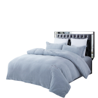 faunen芳恩FN-Z8072牛奶绒极暖素绣四件套