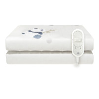 彩虹 HL1815 全线路安全保护双控双温电热毯 双控双温 双人印花 1.5mx1.8m(计价单位:件)