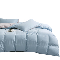 恒源祥 全棉奈特绵四件套A系列(计价单位:套)奶油蓝