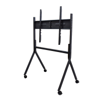 贝视达 X1250 电视支架 75-100英寸可移动支架视频会议可移动电视一体机挂架智慧屏通用升降(计价单位:件)黑色