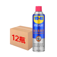WD-40 852245 快速油污去除剂 机床轨道工作台油泥清洁剂 450ml/瓶 12瓶/箱 (计价单位:箱) 蓝色