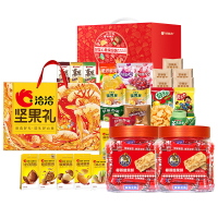 洽洽 坚果糖果零食大礼包(坚果1296g+腰果酥300g+零食礼包508g)一个包裹发货