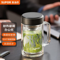 苏泊尔(SUPOR) KC43HW10 430ml 保温杯(计价单位:个)晶石黑