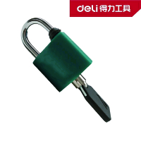 得力工具 DL945005 合金 30mm 机械挂锁 (计价单位:个) 绿色