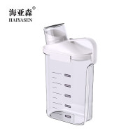 海亚森 M1C39 大号长柄壶盖 杂粮罐收纳盒 (计价单位:个) 透明色
