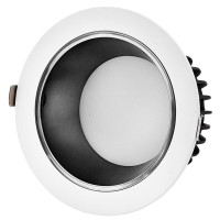 和齐顺(Hikesun) BPM510D-3 18-24W 4寸 防眩筒灯 1个(计价单位:个)镜面黑