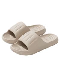 TUOLE TLSJTX330 烫金系列9mm厚优质珊瑚绒 袋装 一次性 室内拖鞋 (双) 藏青色