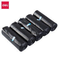 京狼途 JLT-LJD02 双面2.6丝 50*55cm 100只抽绳式垃圾袋 (计价单位:包) 黑色