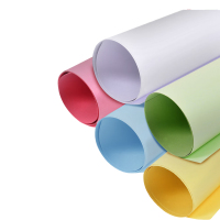 新绿天章 P90072 787*1092mm 220g粉/黄/蓝/绿/白 全开卡纸10张/盒/箱(计价单位:箱) 五色