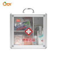 科洛(CROR)QR-BA004L 基础壁挂式药箱 (计价单位:套)银色
