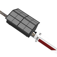 明特佳(Mintega) MTJ4901 DC5.2V 5W IP65 LED 供电方式:电池 警示灯 (计价单位:套) 黑色