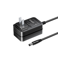 山泽 12V/2A电源适配器1.5米通用显示器硬盘盒路由器电脑散热器光猫机顶盒摄像头DC圆孔电源充电线DQT02