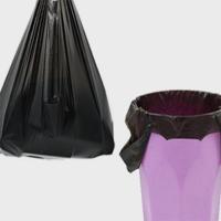 妙洁 大号商用 物业办公加厚平口大垃圾袋 50*78cm 黑色1包30只