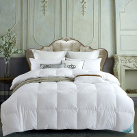 维科家纺(VEKEN)VKM-178107奢雅至尊鹅绒被 200*230cm 被子 白鹅绒 白色 鹅绒被