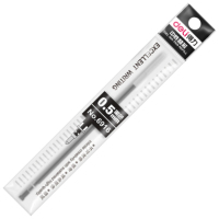 得力(deli)6916 中性笔芯0.5mm黑色*20支黑色 单盒装