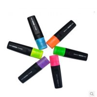 得力(deli) S600彩色荧光笔粉色 记号笔 20支 粉色 笔尖0.5-0.7mm