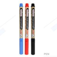 得力(deli) 记号笔黑色 S554 140*12mm 12支/盒