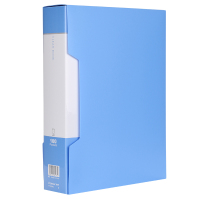 齐心(COMIX) PF100AK-1 大容量100页A4资料册/文件册配外壳 多色可选 6个价格