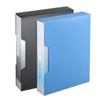 齐心(COMIX) NF80AK-1 80页大容量A4资料册/文件册 配外壳文件管理 多色可选 3个价格