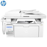 惠普(hp)M132fp 黑白激光一体机家庭办公多功能打印机(打印复印扫描传真)带话筒柄