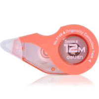 得力(deli) 8149修正带创意造型5mm宽12米长可爱学生用品涂改带改正带 4个一组