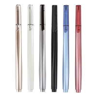 晨光文具AGPB1901黑色中性笔优品系列学生水笔学习办公0.5mm 10支装 蓝色