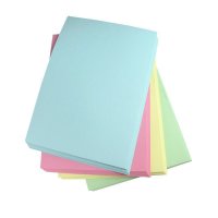 得力 7391 彩色复印纸4色可选 80克/A4 100张/包 粉蓝黄绿