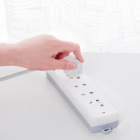 得力(deli)3991 250V/10A得力电源插座 拖线板 插线板1.8米