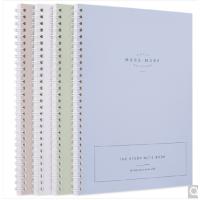 得力 (deli)B560-01L螺旋本B5/60张线圈本软抄本笔记本子记事本. 16本装