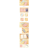 得力(deli)LA560-01 线圈本A5/60张螺旋软抄本笔记本子记事本16本装