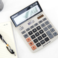 晨光(M&G)ADG98197经典桌面型计算器MG-1200H长度:150mm宽度:200mm高度:19mm 单个价格