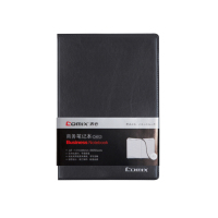 齐心(COMIX)C4612笔记本 简约系列皮面本 A5皮面笔记本 商务80页记事本, 6本