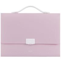 得力(deli)72352风琴包A4多层文件夹手提试卷包彩色票据夹13格(个)