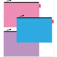 晨光(M&G)ADM94855晨光球纹拉链袋 B5 长度:285mm宽度:220mm 颜色随机 10个/包 单包价格