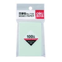 得力 (deli) 7155彩色百事贴(混)(单本装*24袋/组)