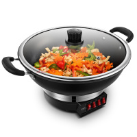 荣事达(Royalstar)电蒸锅 电热锅 电煮锅 电炒锅多用途锅双层 大容量DRG-34A 6L 单个价格