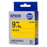 爱普生(EPSON)LK-3YBP 黄底黑字 标签机色带 黄色 9mm*9m 单个装