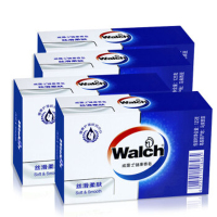 威露士(Walch) 125g*4盒 丝滑柔肤深层控油补水保湿香皂 4盒/包 单包装