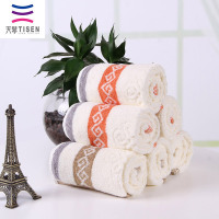 天琴 悠棉生态浴品-中国结 TQ-Y90 毛巾 洗脸巾擦脸巾 2条/包 34cm×70cm×2 单包价格 毛巾